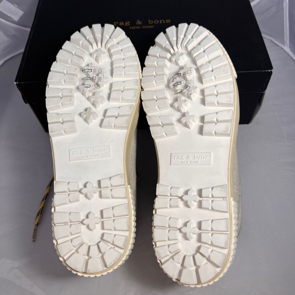 RAG & BONE RB Army Hiker Low In Ecru Size: EU-38.5/US 8.5 (Runs a little small) - Picture 14 of 16
